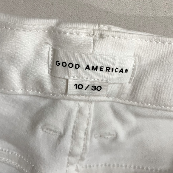 NWT Good American Good Legs Skinny White Jeans Size 10 - Picture 14 of 14